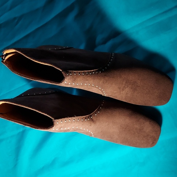 NWOT Ankle Boots Mi,im Sz 9 Brown FINAL - Picture 3 of 7